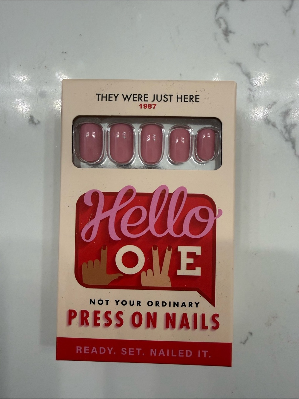 Hello Love Press On Nails They Were Just Here